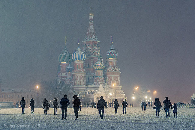 Сергей Шандин. Путешествия. Красная площадь, Москва